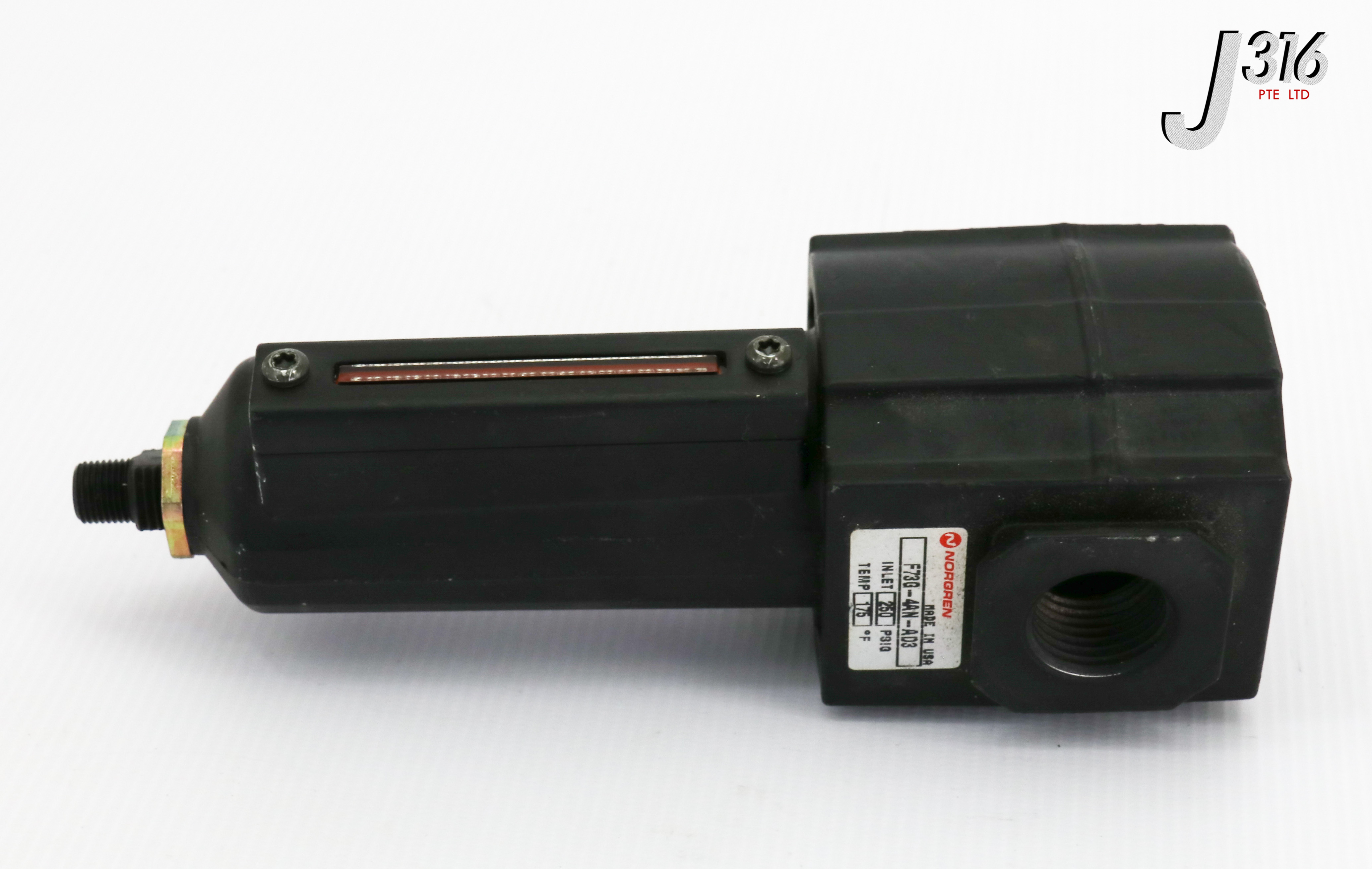 え 18708 NORGREN GENERAL FILTER REGULATOR, INLET 250PSIG F73G-4AN-AD3
